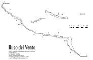 Buco del Vento - Sezione