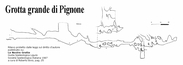 Grotta Grande di Pignone - Sezione