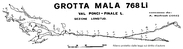Grotta Mala - Sezione