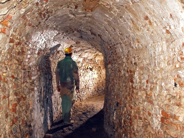 Galleria di contromina - (foto di Fabrizio Falco)